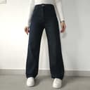 شلوار واید سرمه ای jackpot 