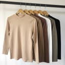 بلوز کبریتی قواره دار یقه ایستاده منسجم ام جی